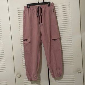 Letter graphic sweatpants